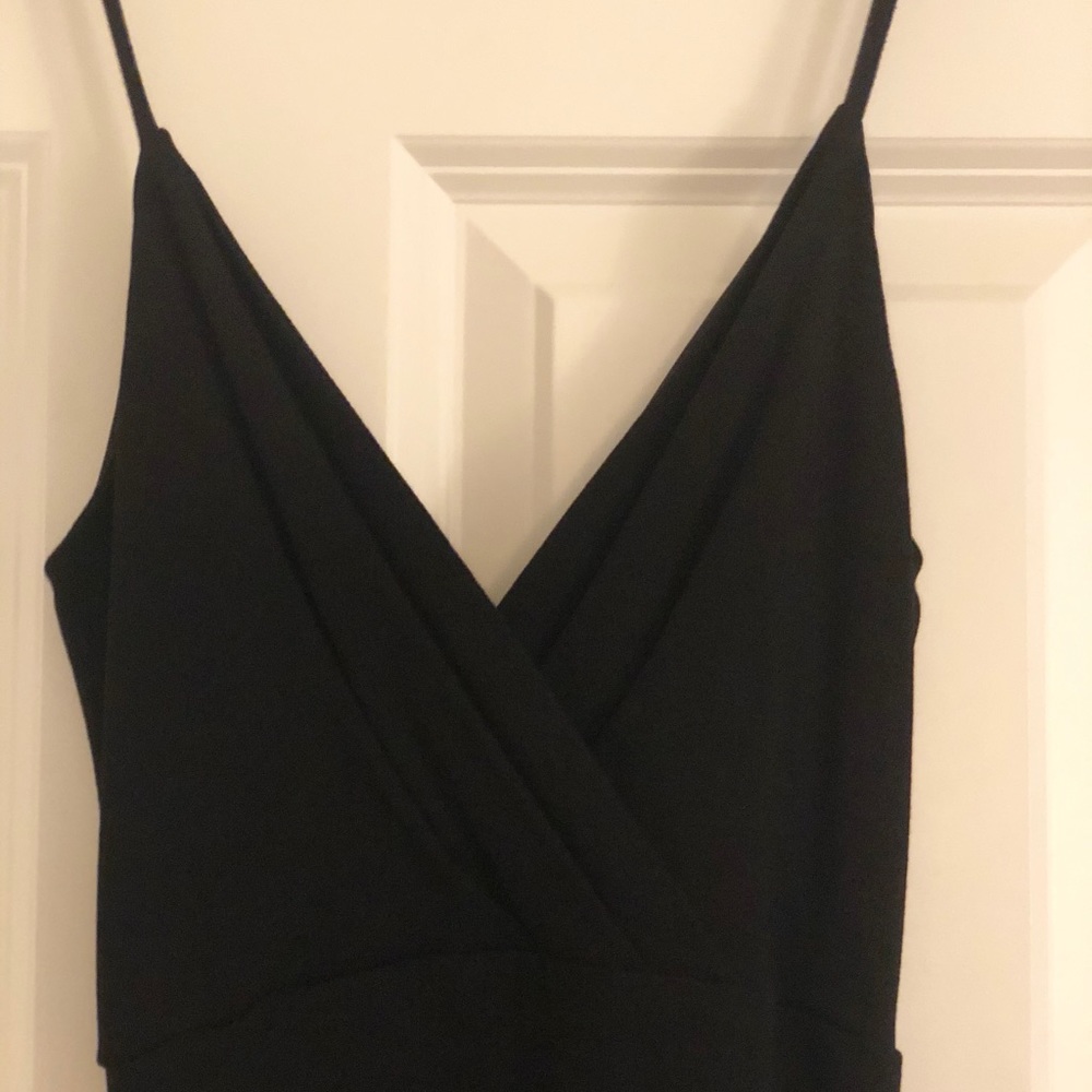 Sexy Akira Black “Tally Ruffled Dress” Size S